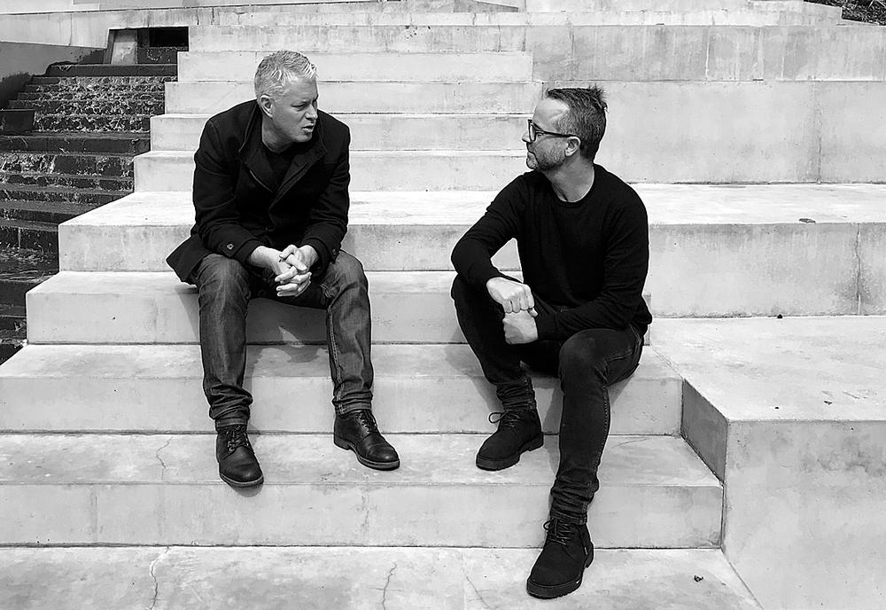 The architects Dean Mackenzie and Hamish Monk