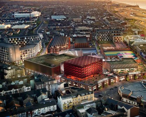 The development, called Blackpool Central, is projected to attract 600,000 additional visitors per year into the town with a combined annual spend of £75m (US$94m, €82.7m) / Blackpool Council