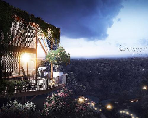Cannúa's eight private cabañas and 10 rooms will feature views of the Valle de San Nicolas, and blend locally influenced aesthetics with modern amenities