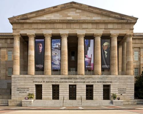 The Smithsonian's Donald W Reynolds Center for American Art and Portraiture in Washington is one of several sites closed due to the US federal government shutdown.