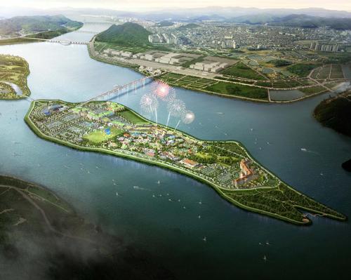 Legoland Korea will be situated on Hajungdo Island, Chuncheon, to the east of Seoul / Merlin Entertainments