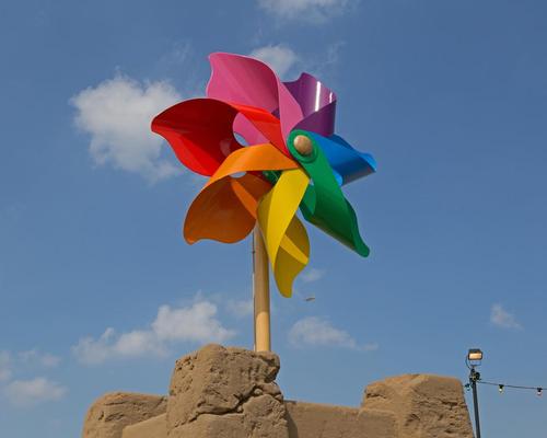 Banksy's Pinwheel in Weston-super-Mare will be permanently housed using money from the Coastal Revival Fund / Keith Ramsey / Shutterstock