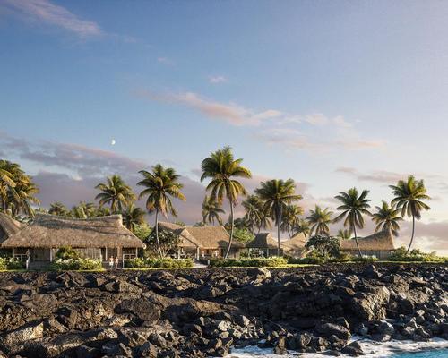 Conceptualised and developed by explorer Johnno Jackson in the early 1960s, the original Kona Village Resort was best known for its free-standing, palm thatch roof ‘hales’ and tranquil location