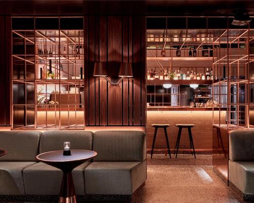 Porto – Das Triest's on-site restaurant, was planned by BEHF Architecken. / Courtesy of Design Hotels