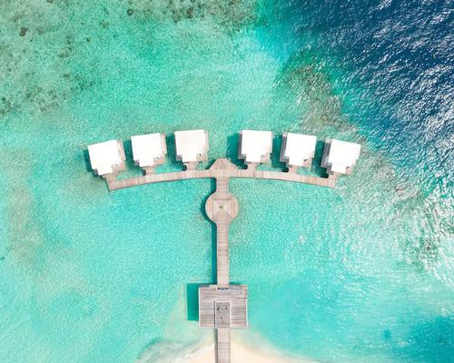 Set back from the resort, the translucent overwater Lux Me Spa features a menu where the healing power of touch, water therapy, and breath-work come into play