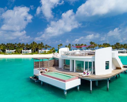 The resort has been styled by Singaporean design house Miaja, which took inspiration from the curves, lines and finish of a luxury yacht