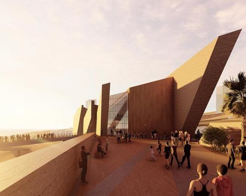 The new 3,760sq m (40472.3sq ft) building will allow for a larger showcase of the existing museum collection and provide a modern update to the original, which was completed in 1892 / Studio Libeskind