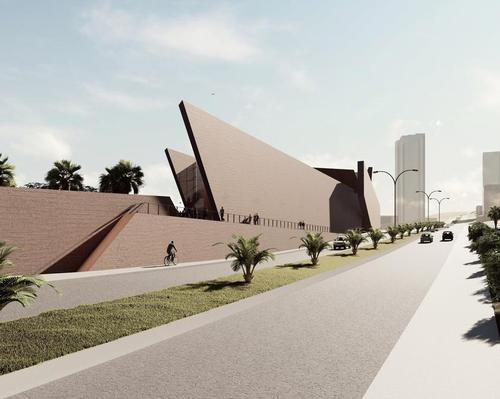 The plans also include a cafe overlooking the coastline to the south and additional education and events spaces / Studio Libeskind
