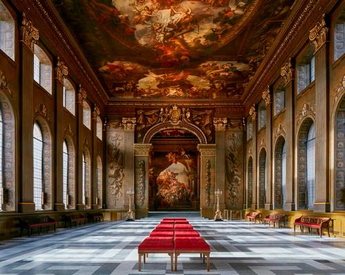 Painted Hall – formerly a ceremonial dining room – has been called a 
