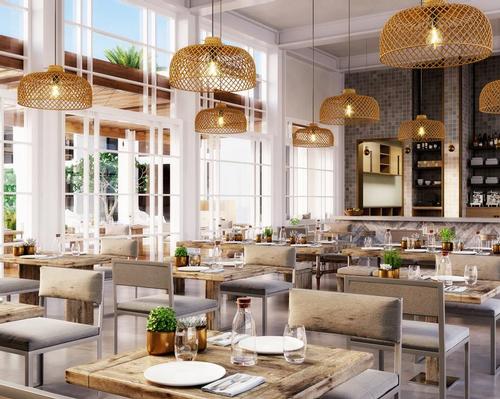 The spaces were designed to evoke a 