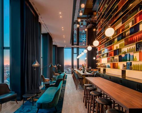 The hotel was designed to reflect Munich's storied bohemian and cosmopolitan traditions. / Courtesy of Concrete