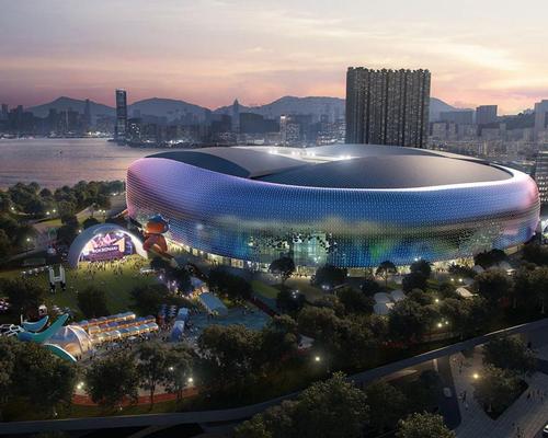 The sprawling project is set to become 'the biggest sports venue in Hong Kong'. / Courtesy of Populous