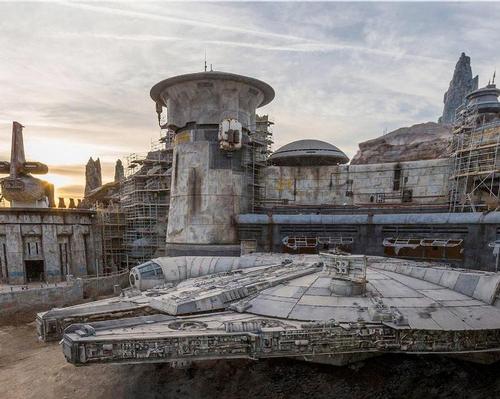 Rides and attractions within the area include Millenium Falcon: Smugglers Run