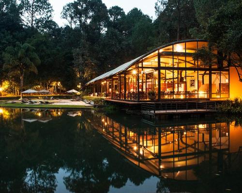 Rodavento Spa is the work of architects Federico Gomez Crespo and Jose Antonio Gaxiola, in collaboration with hotel owner Waldemar Franco, and fashioned by interior designer Mariana Valero