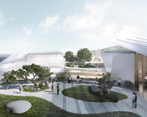 Outdoor green spaces will create a meditative sanctuary in the urban setting / Ma Yansong