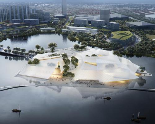 The building is part of a soft power initiative using culture / Ma Yansong