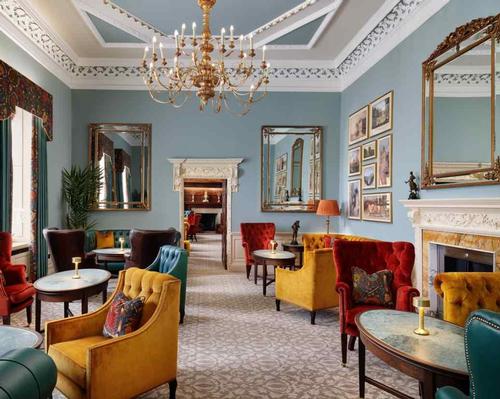 Interior design is by Valeria Sykes / Grantly Hall