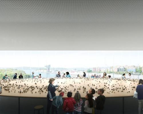 Among artist renderings released by the NSW Government in 2018 was this image of a gallery at the proposed expansion / NSW Government