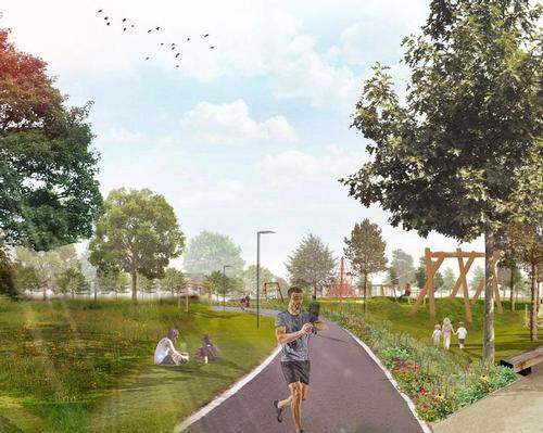 The Auldcathie Park will cost an estimated £6m and will feature woodland walks and outdoor fitness areas