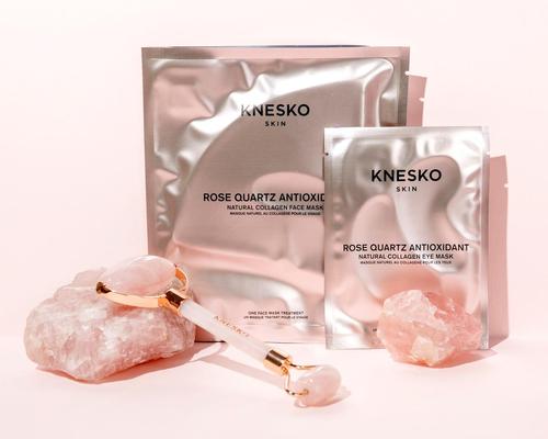 The masks are designed to combat environmental damage to the skin using semi-precious gemstones as active ingredients