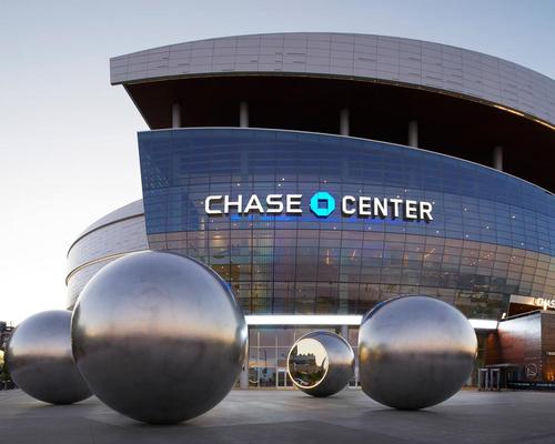 Seeing Spheres is located right next to the new Chase Center complex / Matthew Millman