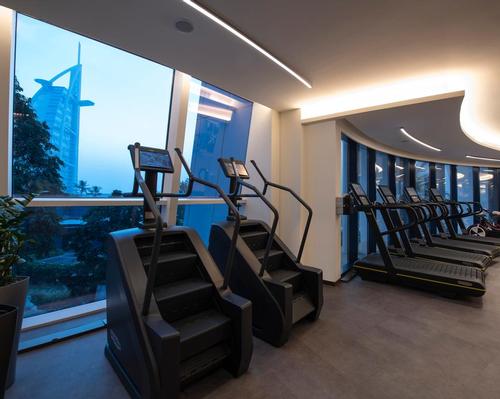 The fitness space is equipped by Technogym, Concept 2 and Keiser.
