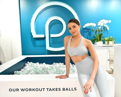 Former Miss Universe and social media influencer Olivia Culpo at the new P.volve studio / P.volve