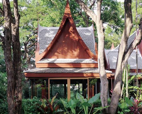 The designers have created new signature interiors for Chiva-Som’s spa – featuring teak, Thai silk, and bamboo.