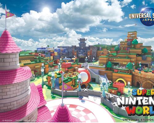 Universal releases new image of Super Nintendo World