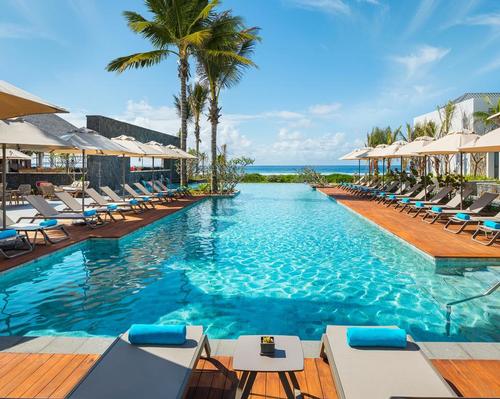 Owned by Currimjee Jeewanjee & Co, the 164-bedroom resort was created by Australia-based Ground Kent Architects and Abacus Design interior designers of Thailand.
