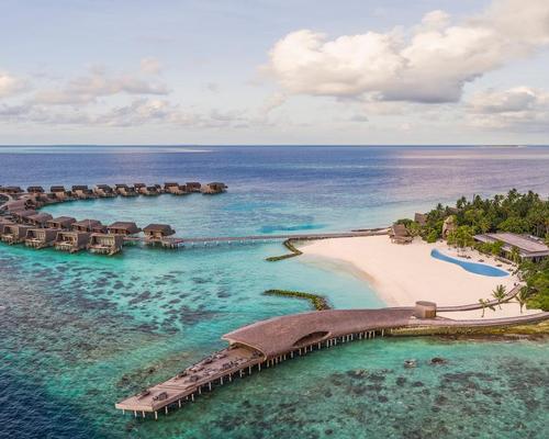 Guests will also be able to visit the overwater Iridium Spa.