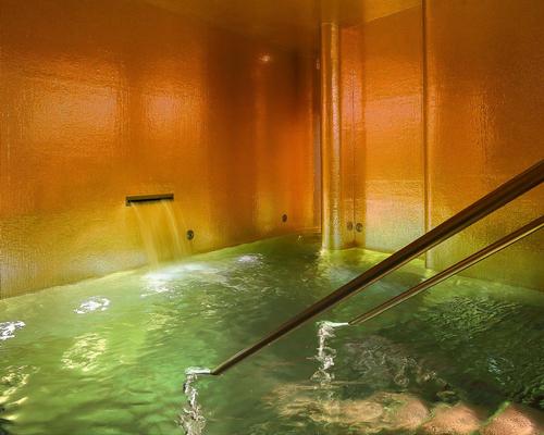 The 2,000sq m, 11-treatment-room spa spans two subterranean levels.