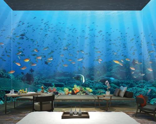 The resort will offer 835 villas and also include underwater villas.