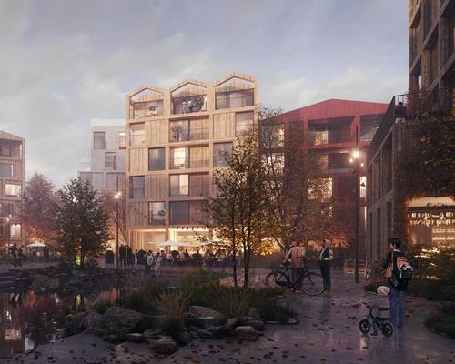 Locally-sourced timber was chosen as the construction material as the most sustainable of the options available / Henning Larsen