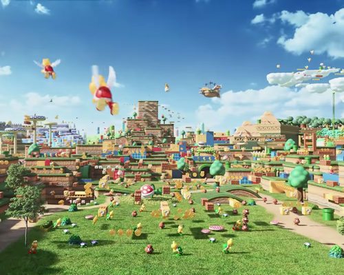 The theme park land will feature Nintendo’s well-known worlds, characters and adventures / Nintendo