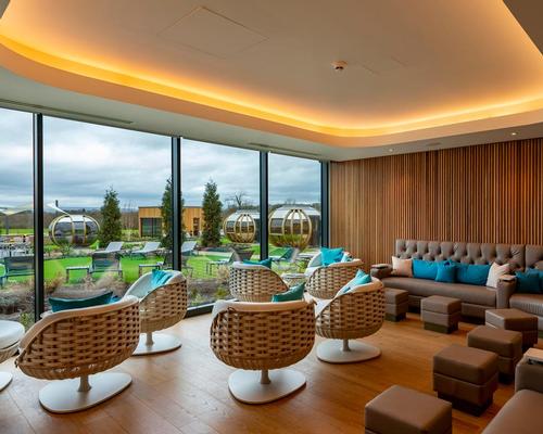 Guests can visit three relaxation rooms