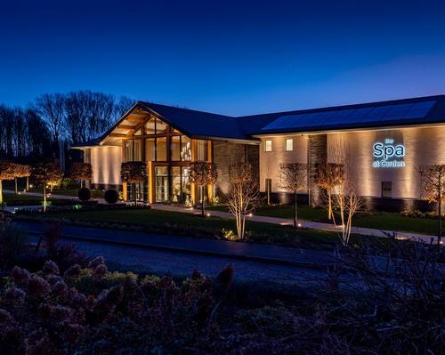 The spa was officially opened by Steve and Sally Morgan, owners of Carden Park