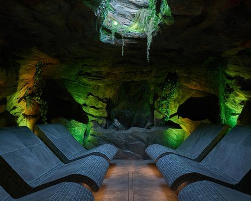 The spa includes an exclusive Forest cavern experience