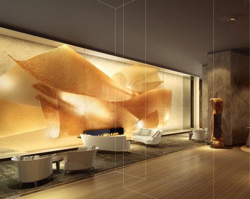 The top-floor spa includes five private treatment rooms and has a wellness menu inspired by traditional Japanese treatments