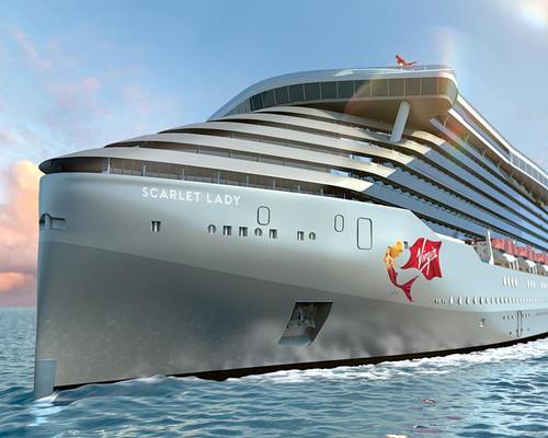 Richard Branson launches Virgin’s first cruise ship with onboard spa 