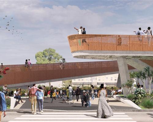 The destination will provide an open-air space for people to enjoy / Perkins and Will