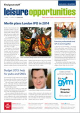 Leisure Opportunities magazine 02 Apr 2013 issue 603